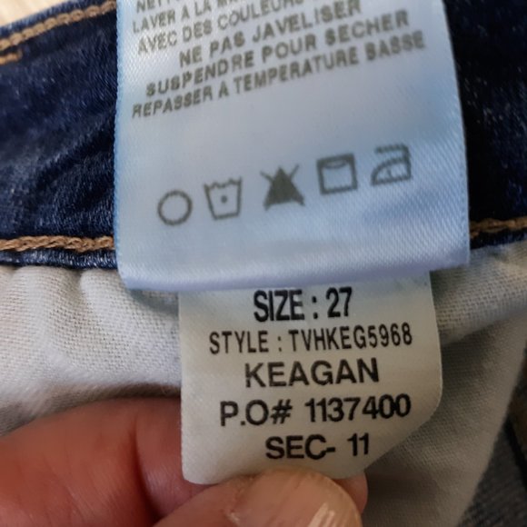 Joe's Jeans Women's Skinny Ankle Jeans Size 27 Distressed Keagan Wash Mid Rise - Picture 10 of 16